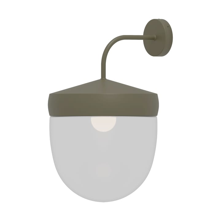 Pan wall lamp clear 30 cm, Olive grey Noon