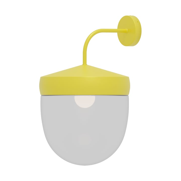 Pan wall lamp clear 30 cm, Yellow Noon