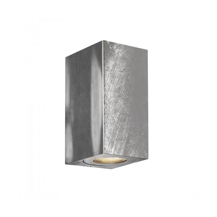 Canto maxi cube wall lamp 16 cm, Galvanized steel Nordlux