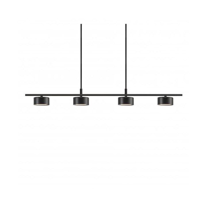 Clyde 4 pendant ceiling lamp 9.3x8.5 cm, Black Nordlux