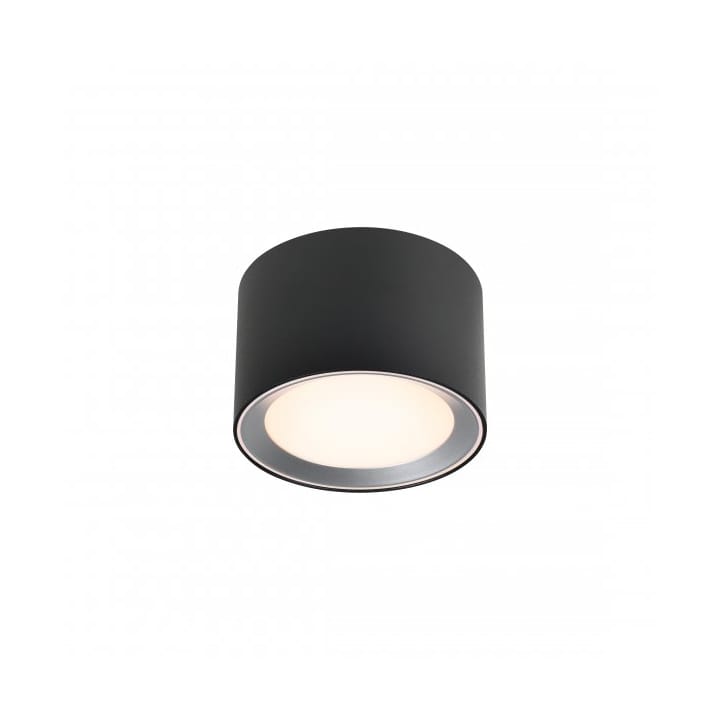 Landon Smart ceiling lamp flush mount Ø12.5 cm - Black - Nordlux