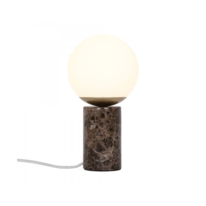 Lilly Marble table lamp Ø15 cm, Brown Nordlux