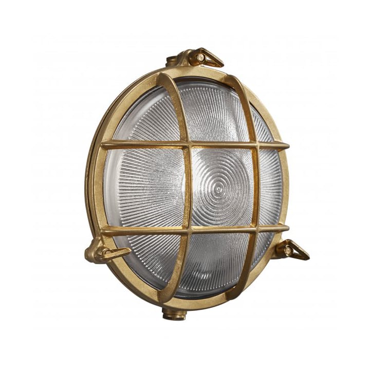 Polperro wall lamp Ø19.5 cm, Brass Nordlux