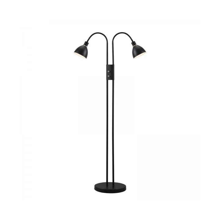 Ray dubbel golvlampa 160 cm - Svart - Nordlux