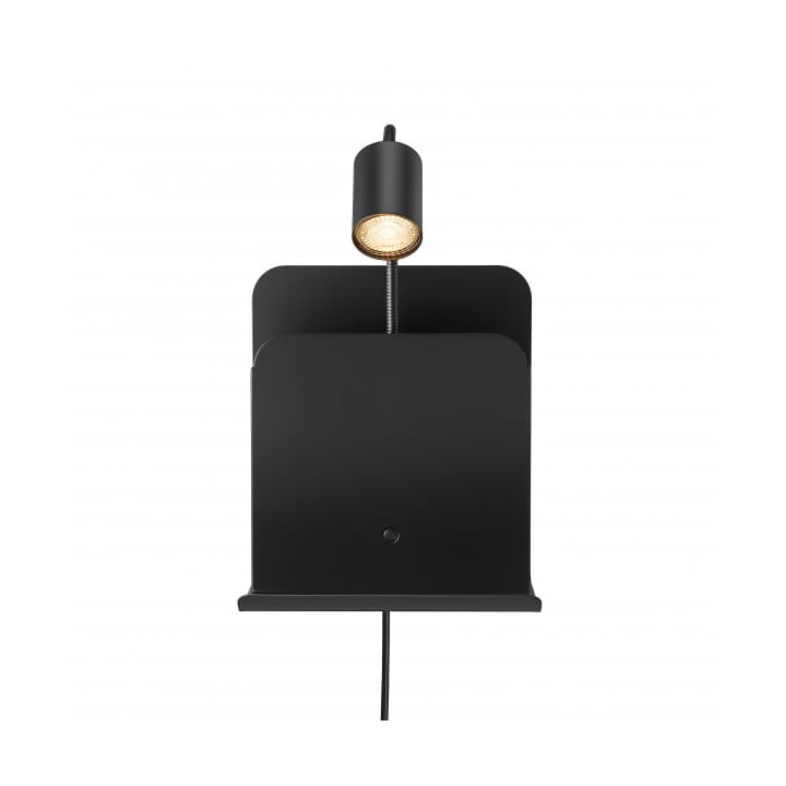 Roomi vägglampa Ø5,5 cm - Svart - Nordlux