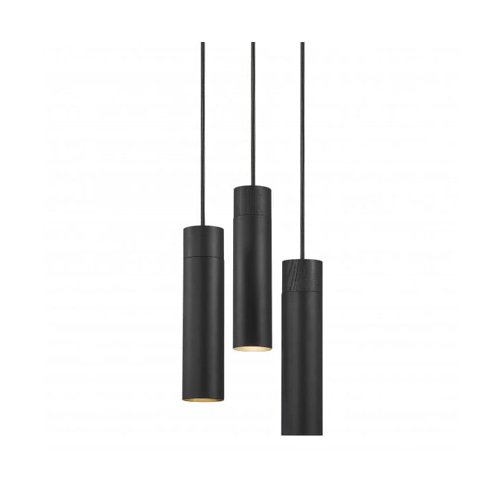 Tilo 3 pendant ceiling lamp Ø6 cm, Black Nordlux