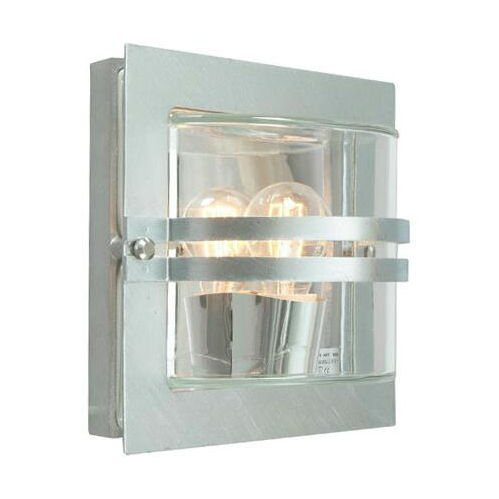 Norlys Bern Wall Lamp 24.5x24.5 cm Galvanized steel