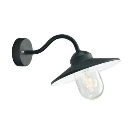 Karlstad vägglampa 42x25,5 cm, Svart Norlys