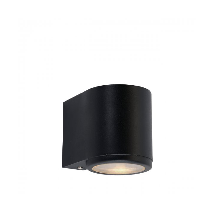 Norlys Mandal downward-facing wall lamp 10.5x9.2 cm Black