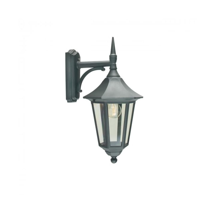 Modena nedåtriktad vägglampa 50x33 cm - Svart - Norlys