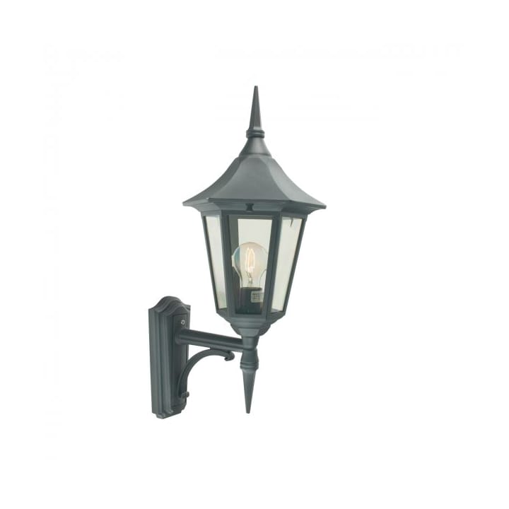 Modena uppåtriktad vägglampa 62x33 cm - Svart - Norlys