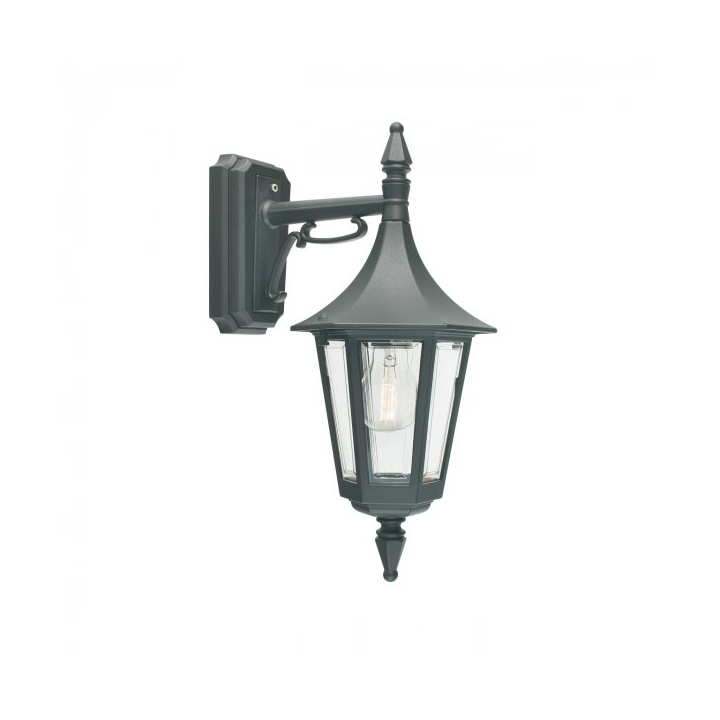 Norlys Rimini Downward-Facing Wall Lamp 43x26 cm Black