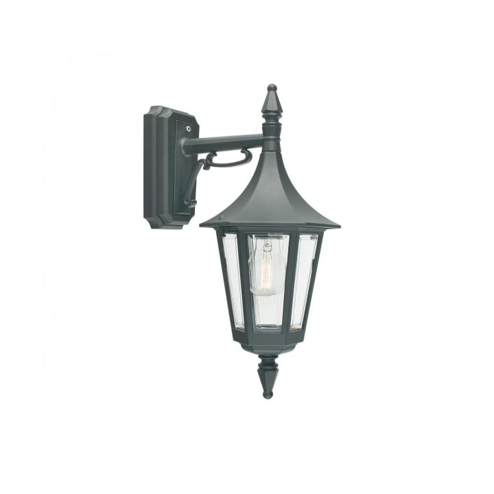 Rimini nedåtriktad vägglampa 43x26 cm - Svart - Norlys