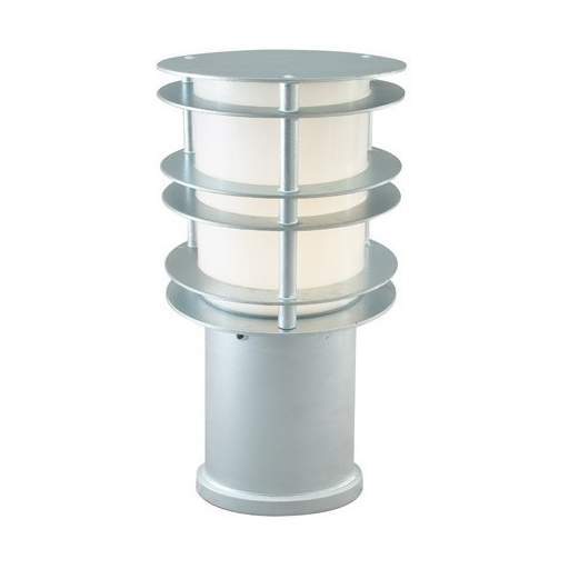 Norlys Stockholm bollard small Ø16.5x28cm Galvanized steel