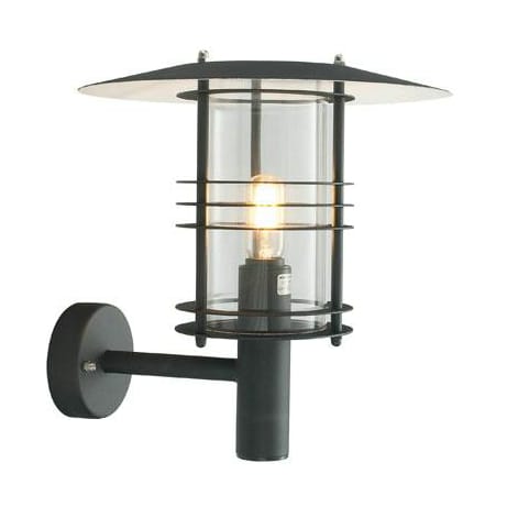 Stockholm large upward-facing wall lamp Ø39.5x38 cm - Black - Norlys