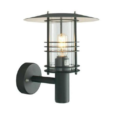 Stockholm Upward Wall Lamp 31x28 cm - Black - Norlys