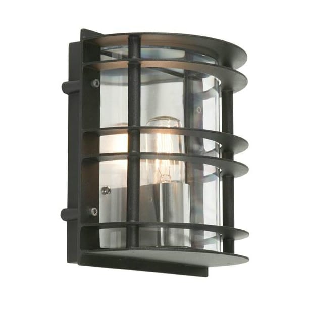 Stockholm wall lamp 23.5x21 cm - Black - Norlys