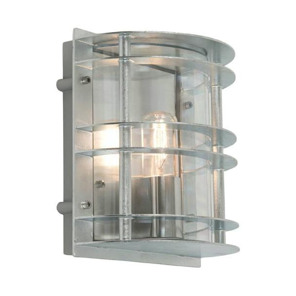 Stockholm wall lamp 23.5x21 cm - Galvanized steel - Norlys