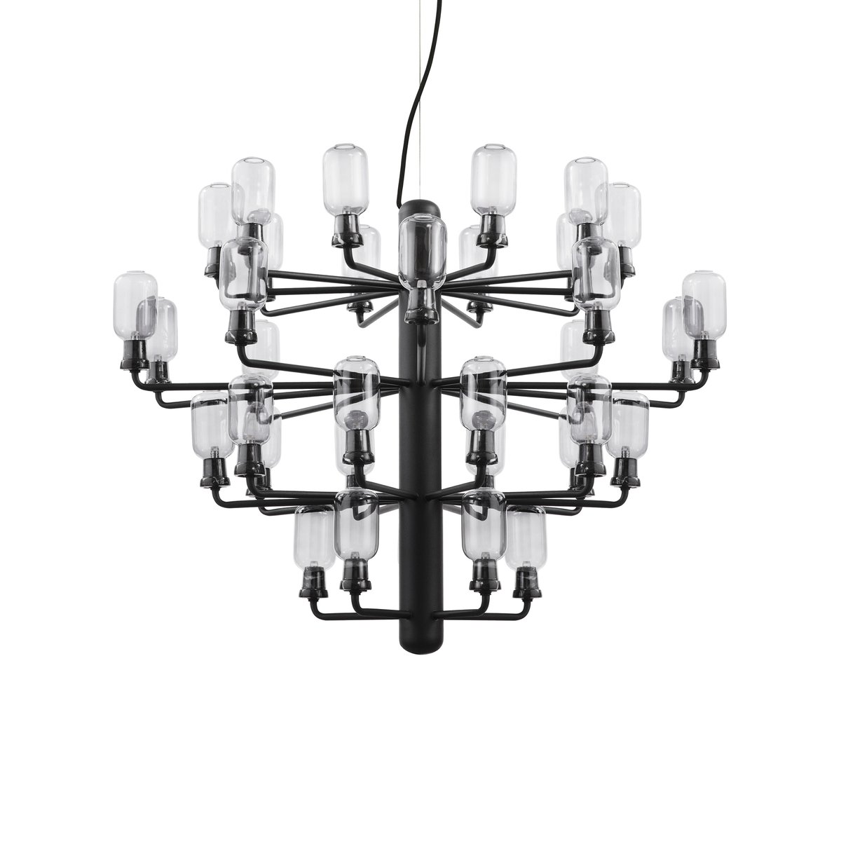 Normann Copenhagen Amp Chandelier Black, large