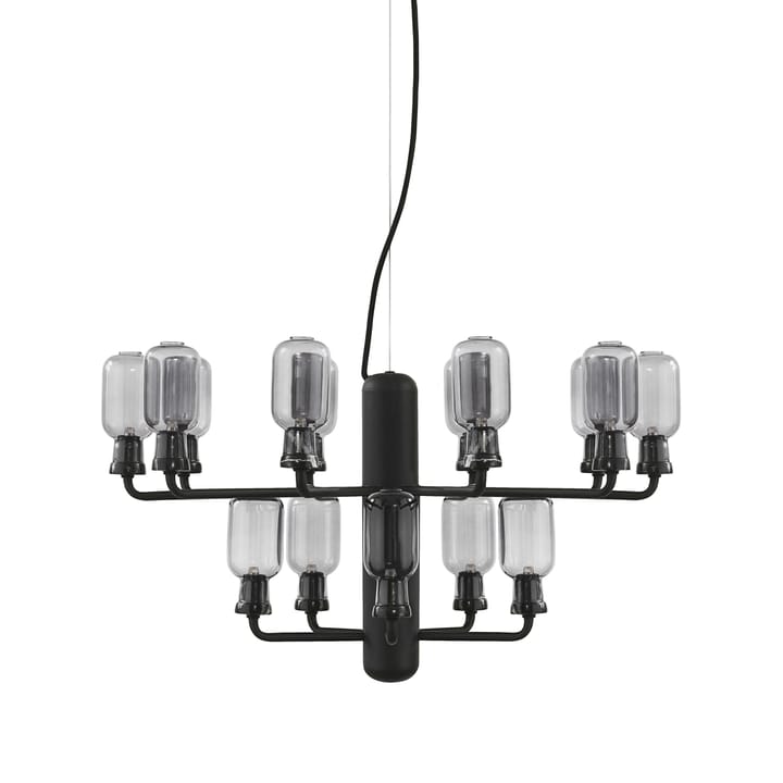 Amp chandelier, grey-black Normann Copenhagen