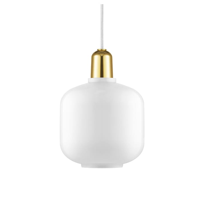 Amp lamp small, white-brass Normann Copenhagen