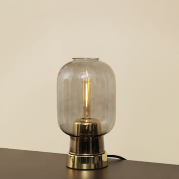 Amp Tischlampa - Grau-Messing - Normann Copenhagen