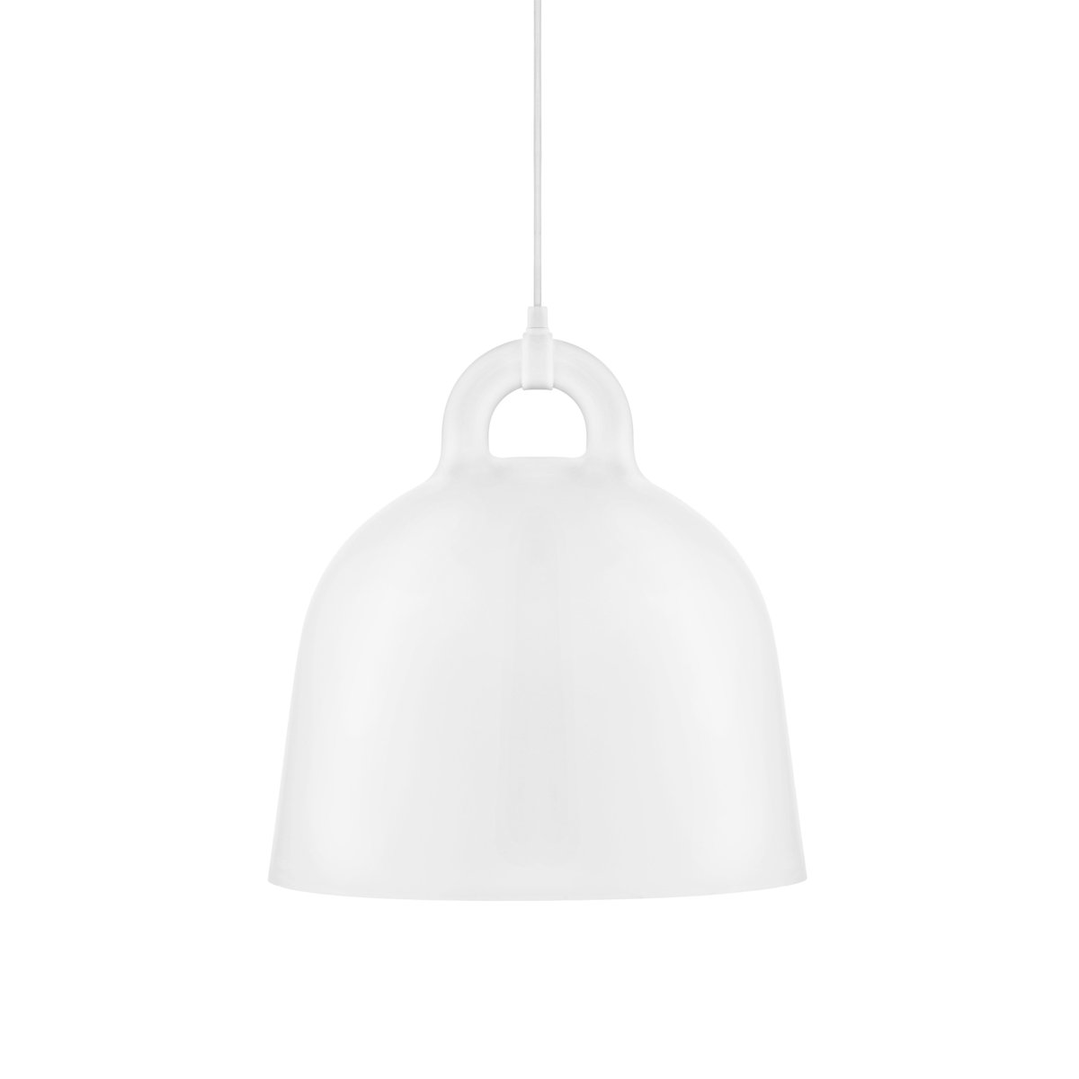 Normann Copenhagen Bell lampa vit Medium