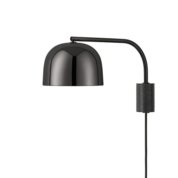 Grant vägglampa, black, liten- stål, granit Normann Copenhagen