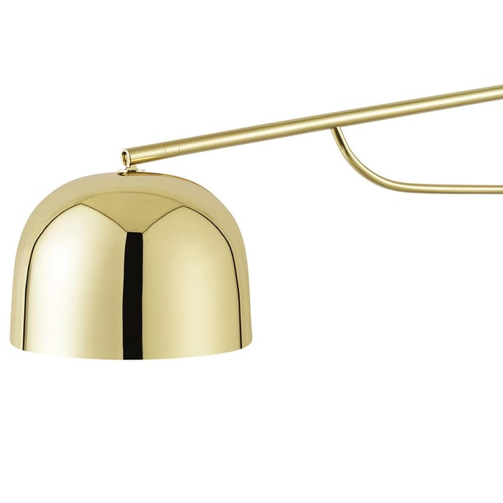 Grant vägglampa, brass, liten- stål, granit Normann Copenhagen