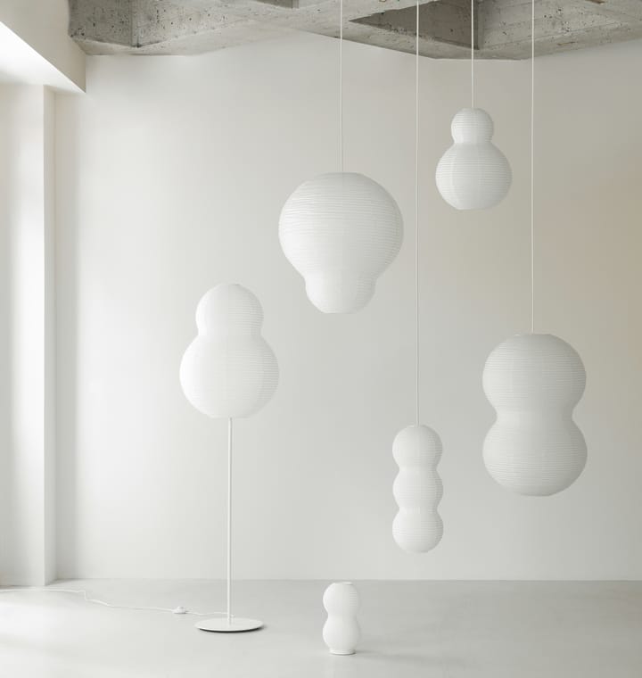 Puff Bubble golvlampa, Vit Normann Copenhagen