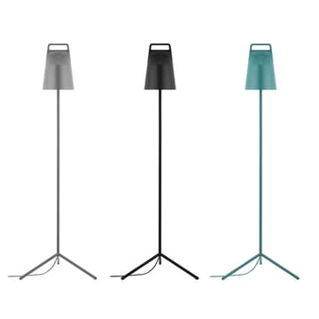 Stage golvlampa - petrol green, pulverlackerat stål - Normann Copenhagen