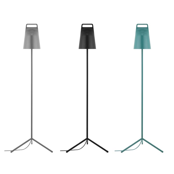 Stage golvlampa, petrol green, pulverlackerat stål Normann Copenhagen