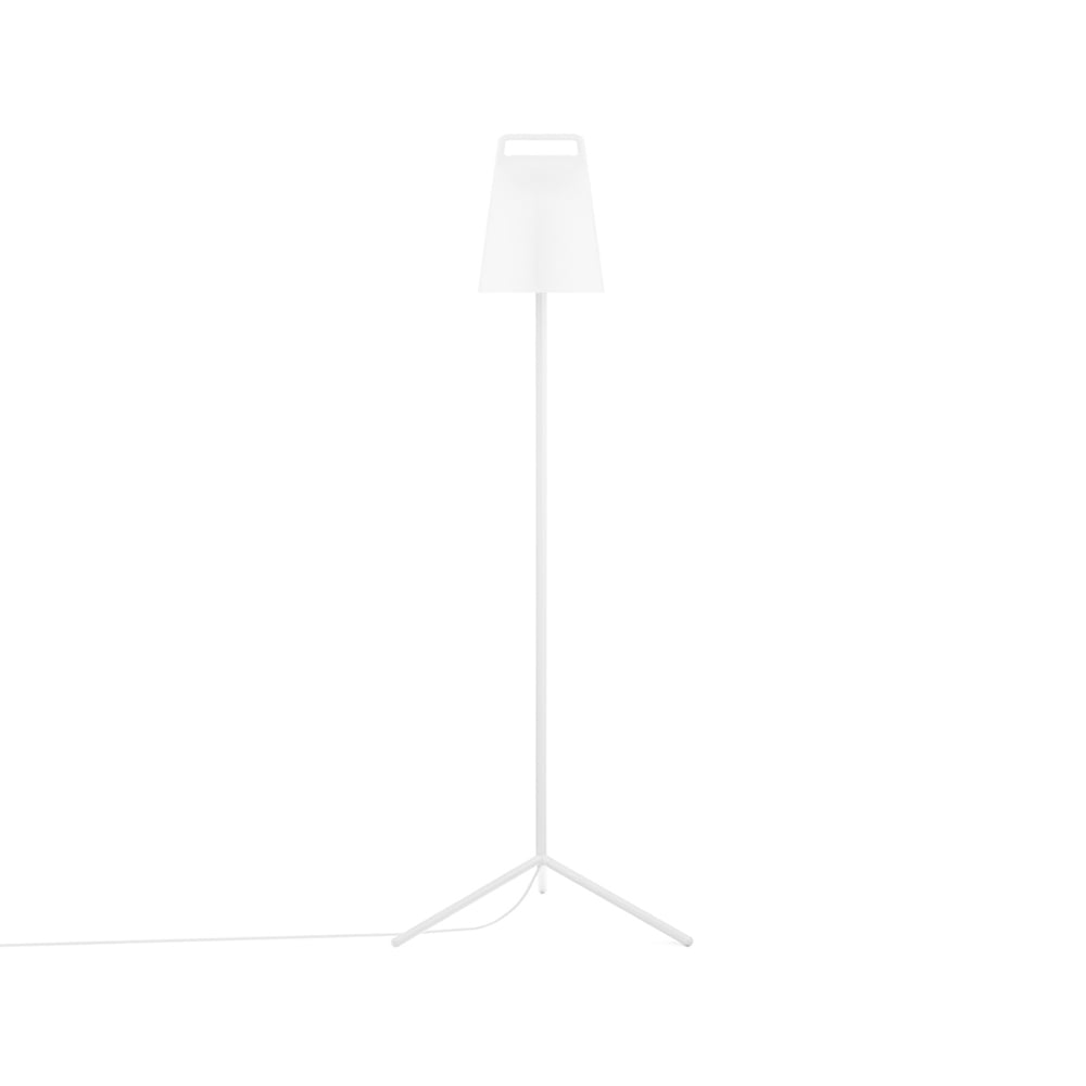 Normann Copenhagen Stage Stehleuchte White, pulverbeschichteter Stahl