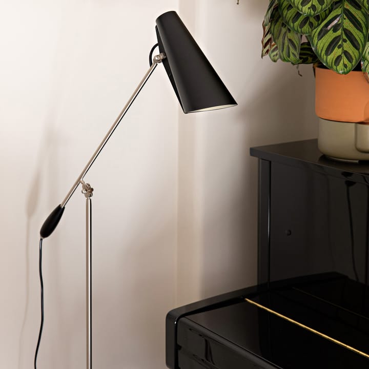 Birdy Floor Lamp, Black-steel Northern