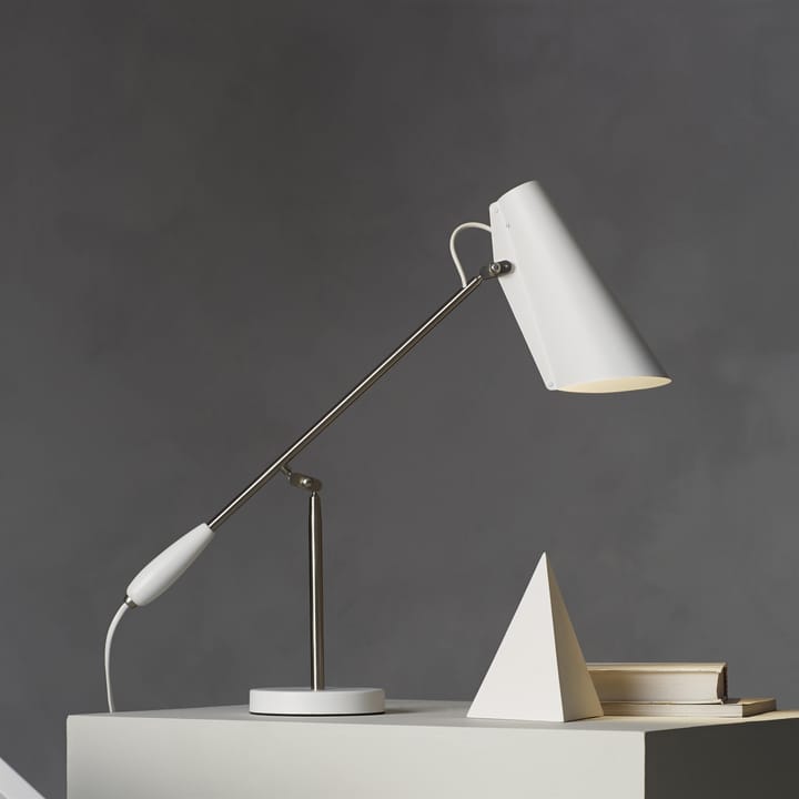 Birdy table lamp, White-metallic Northern