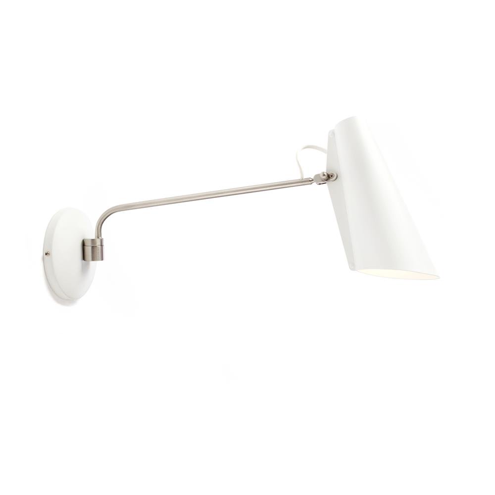 Northern Birdy wall lamp White-metallic