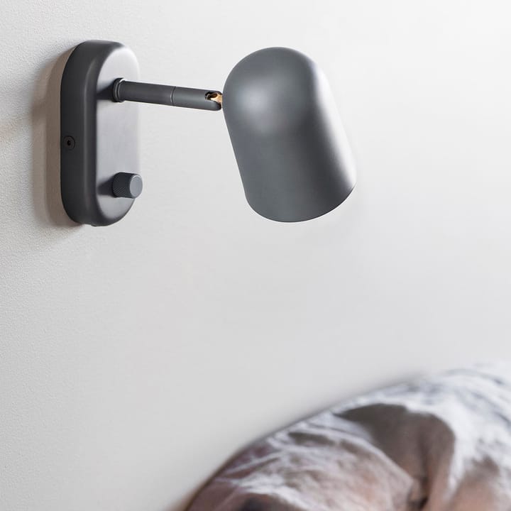 Buddy wall lamp, Dark grey Northern