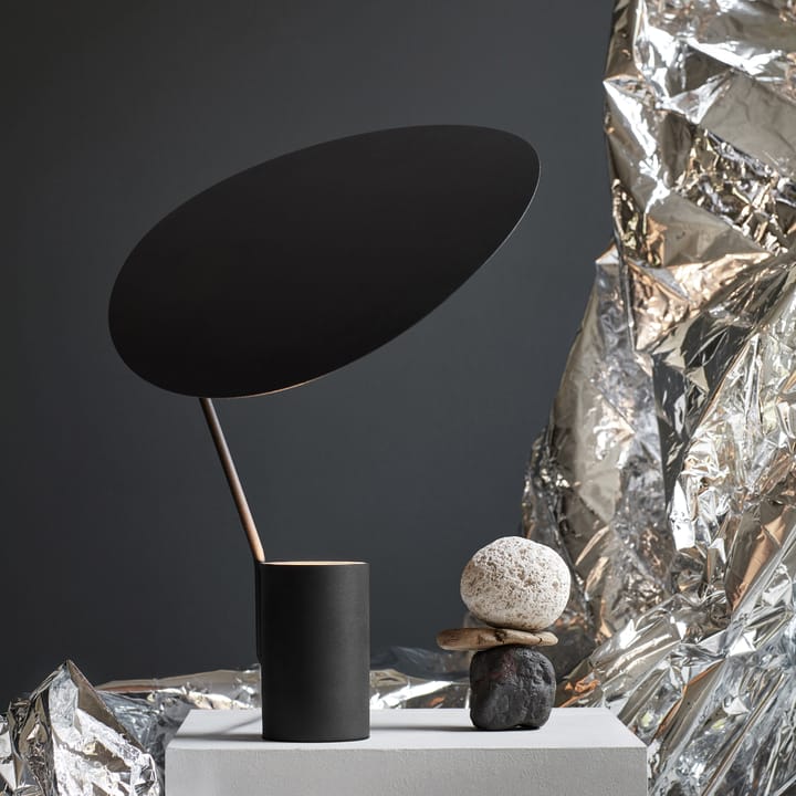 Ombre table lamp, Black Northern
