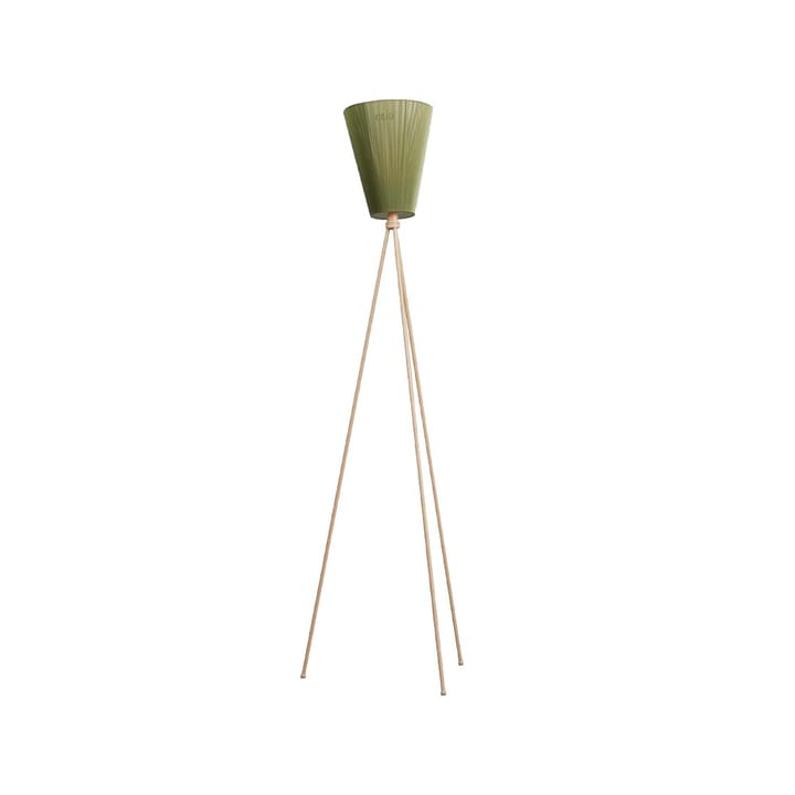 Oslo Wood Golvlampa - olive green, beige stativ - Northern