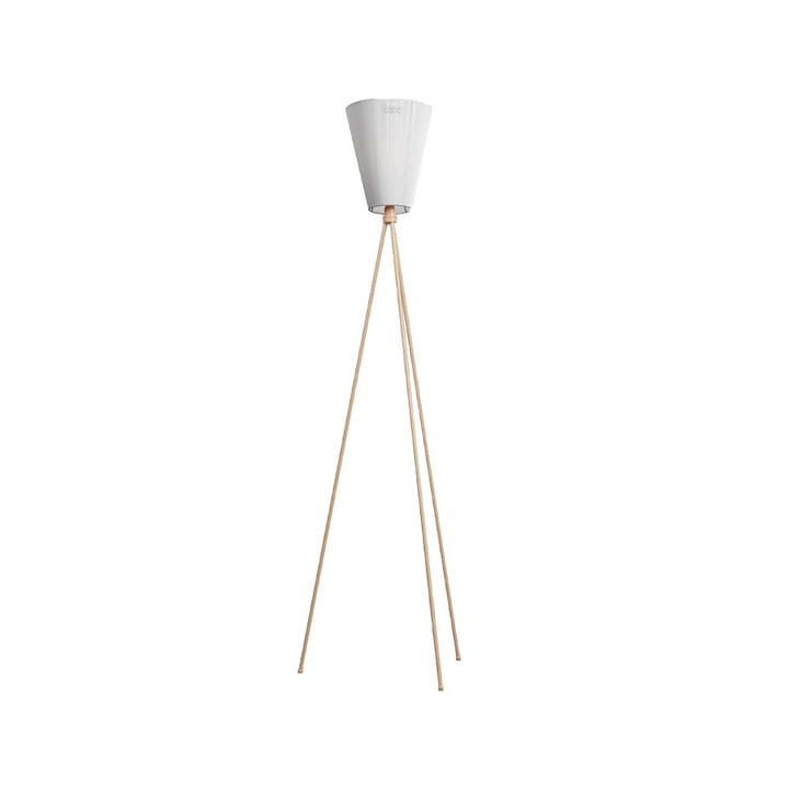 Oslo Wood Golvlampa, white, beige stativ Northern