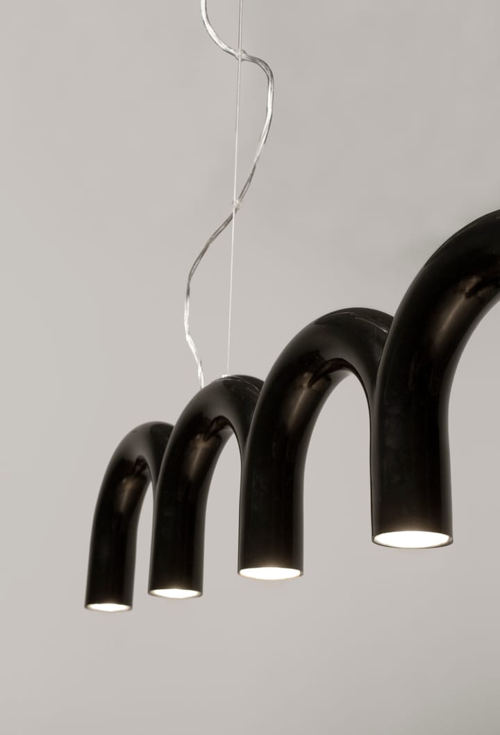 Arch pendant 125.6 cm, Black Oblure