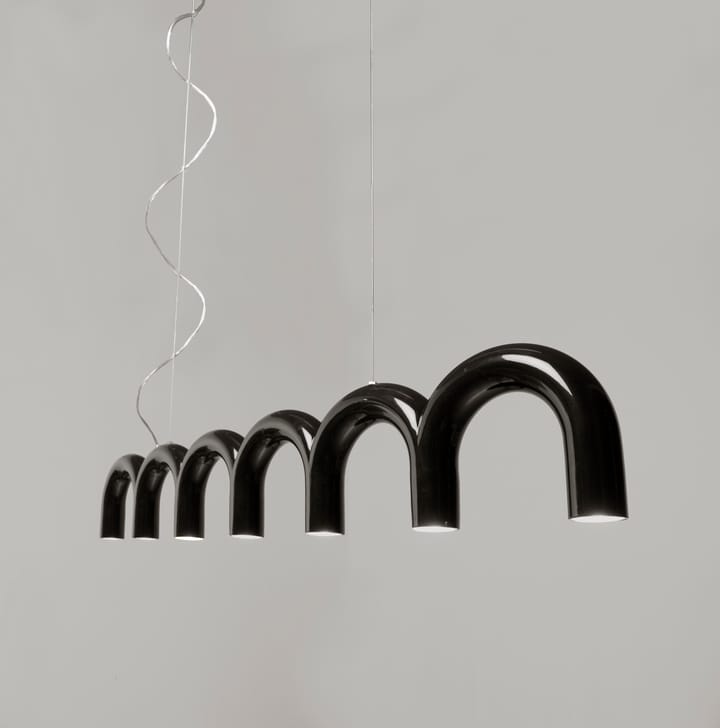 Arch pendant 125.6 cm, Black Oblure