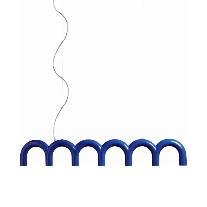 Arch pendant 125.6 cm, Blue Oblure