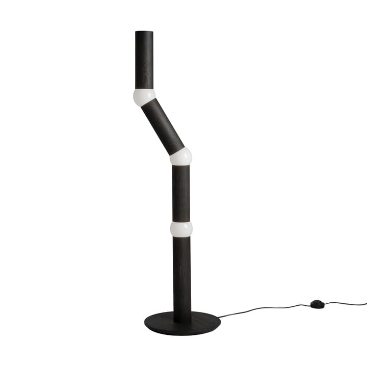 Lightbone floor lamp 124.3 cm, Black oak Oblure