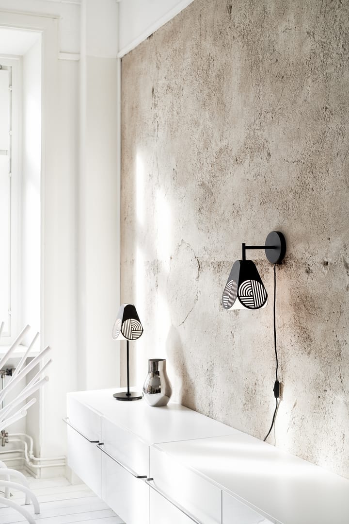 Notic wall lamp, Black Oblure