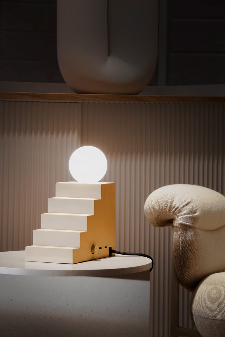 Stair bordslampa, Beige Oblure