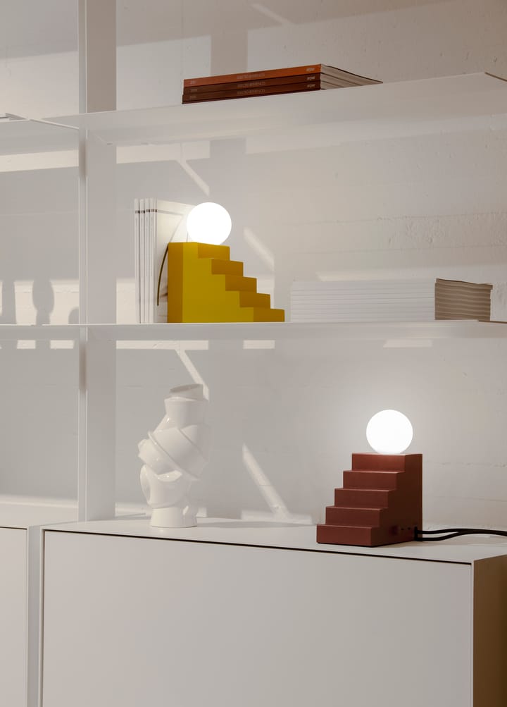 Stair bordslampa, Mello yellow Oblure