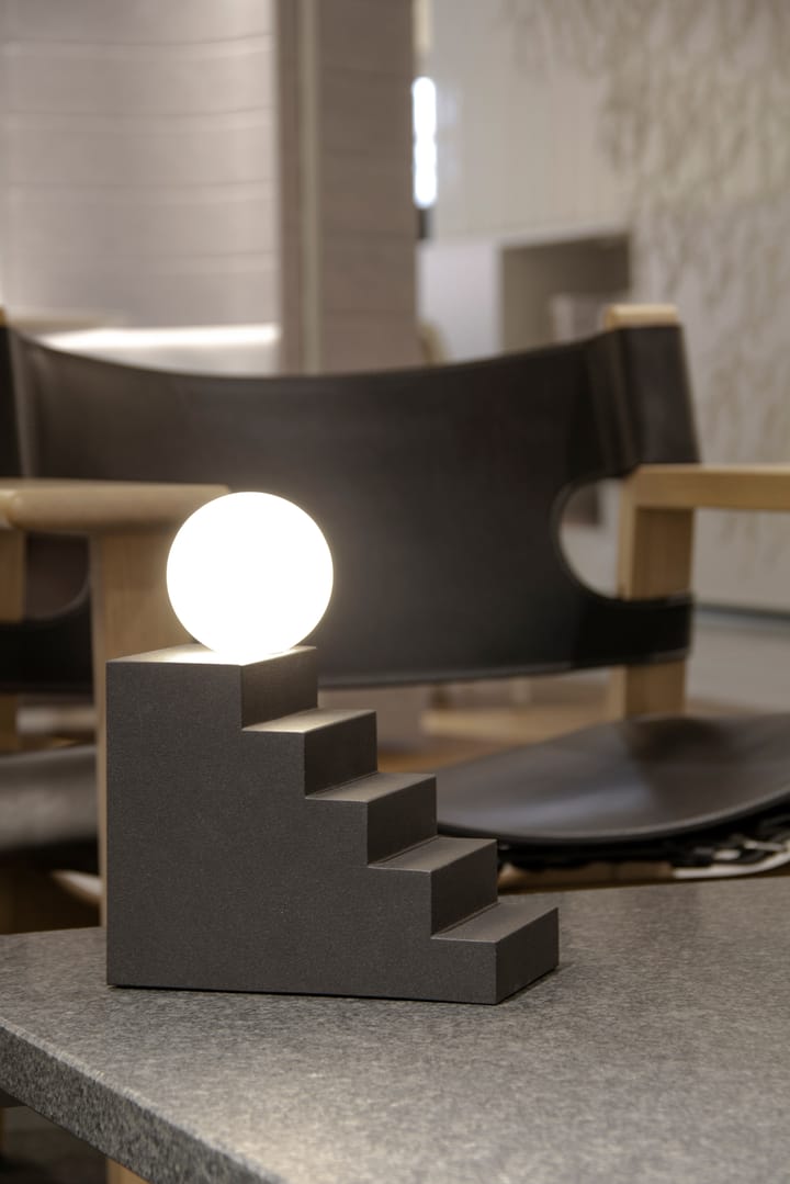 Stair bordslampa, Velvet black Oblure