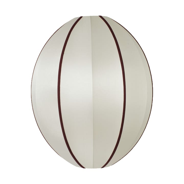 Indochina Classic Oval L lamp shade - Offwhite-bordeaux - Oi Soi Oi