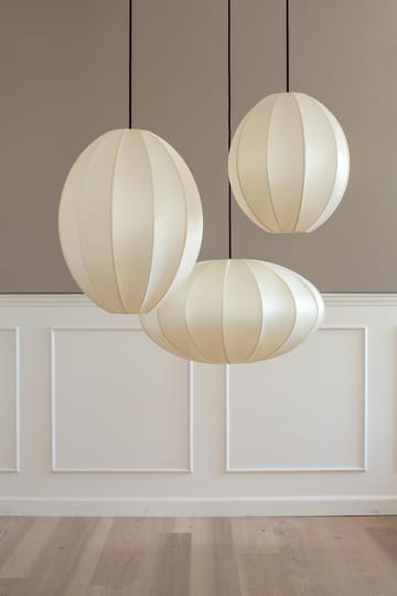 Indochina Classic Oval L lampskärm - Offwhite - Oi Soi Oi